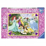 Puzzle printesele disney, 100 pcs