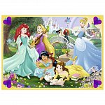 Puzzle printesele disney, 100 pcs