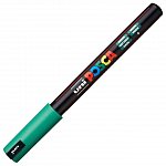 Marker cu vopsea Posca UNI PC-1MR, 0.7 mm, verde