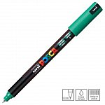 Marker cu vopsea Posca UNI PC-1MR, 0.7 mm, verde