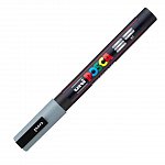 Marker cu vopsea Posca UNI PC-3M, 9 - 13 mm, gri