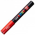 Marker cu vopsea Posca UNI PC-1M, 0.7 mm, rosu