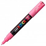 Marker cu vopsea Posca UNI PC-1M, 0.7 mm, roz