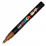 Marker cu vopsea Posca UNI PC-3M, 9 - 13 mm, maro