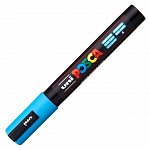 Marker cu vopsea Posca UNI PC-5M, 1.8 - 2.5 mm, blue