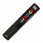 Marker cu vopsea Posca UNI PC-8K, 8 mm, negru