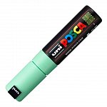 Marker cu vopsea Posca UNI PC-8K, 8 mm, verde pal