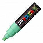 Marker cu vopsea Posca UNI PC-8K, 8 mm, verde pal
