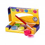 Tempera Astra, set 6 culori, 10 ml, fluorescente