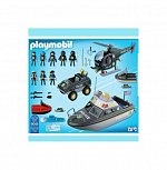 Playmobil City Action - Set vechicule de politie, 4 ani plus