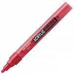 Marker acrilic, Amsterdam, varf M, naphthol red dark