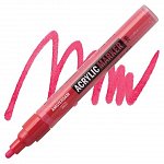 Marker acrilic, Amsterdam, varf M, naphthol red dark