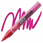 Marker acrilic, Amsterdam, varf M, permanent red violet light