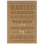 Caiet A5, 60 file, 75 g-mp, dictando, coperta tare, Mar Mar, Wanted