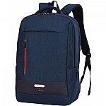 Rucsac laptop Herlitz BaGz Elite, 15", 2 compartimente, ultra slim, buzunar frontal, charger USB, al