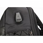 Rucsac laptop Herlitz BaGz Design, 15", 46 x 33 x 17 cm, 1 compartiment, USB, negru