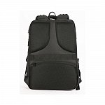 Rucsac laptop Herlitz BaGz Design, 15", 46 x 33 x 17 cm, 1 compartiment, USB, negru