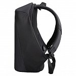 Rucsac laptop Herlitz BaGz Design, 15", 45 x 33 x 17 cm, 1 compartiment, USB, gri