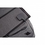 Rucsac laptop Herlitz BaGz Solar, 15", 2 compartimente, ultra-slim, panou solar detasabil, charger U