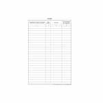 Registru intrare iesire, A4, vertical, fata - verso, carton duplex, 100 file