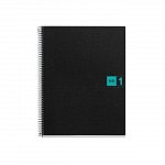 Caiet cu spira A5, 80 file, matematica, PP, MiquelRius The Originals, turcoaz