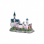 Puzzle 3D LED CubicFun - Castelul Neuschwanstein, 128 piese, 12 ani plus