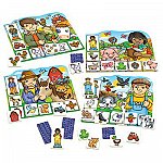 Joc educativ loto Old MacDonald, Orchard Toys