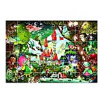 Puzzle Gigant - Castelul Magic, 48 piese