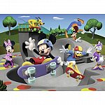 Puzzle Mickey cu skateboard, 100 piese, Ravensburger