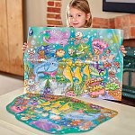 Puzzle de podea Distractia Sirenelor, Orchard Toys