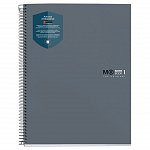 Caiet cu spira A4, 80 file, dictando, 4 perforatii, MiquelRius The Originals, grafit