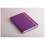 Agenda A5, 96 file, dictando, hardcover, Rhodia Rhodiorama, purple