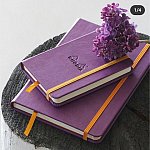 Agenda A5, 96 file, dictando, hardcover, Rhodia Rhodiorama, purple