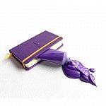 Agenda A5, 96 file, dictando, hardcover, Rhodia Rhodiorama, purple