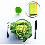 Agenda A5, 96 file, dictando, hardcover, Rhodia Rhodiorama, verde Anise