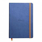 Agenda A5, 96 file, dictando, hardcover, Rhodia Rhodiorama, albastru Sapphire