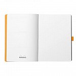 Agenda A5, 120 file, punctat, softcover, Rhodia Goalbook, verde Aqua