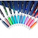 Roller Pentel EnerGel BL77, cu mecanism, 0.7 mm, set 10 bucati, 10 culori
