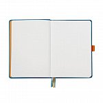 Agenda A5, 120 file, punctat, hardcover, Rhodia Goalbook, turcoaz