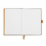 Agenda A5, 120 file, punctat, hardcover, Rhodia Goalbook, bej