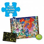 Puzzle Straluceste in intuneric - Fantezie, The Learning Journey