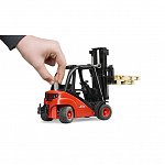 Stivuitor Linde H30D cu 2 paleti, Bruder
