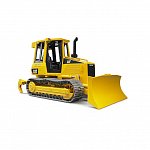 Tractor pe senile CAT, Bruder