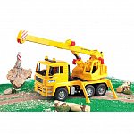 Camion MAN TGA cu macara, Bruder