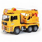 Camion MAN TGA cu macara, Bruder