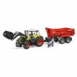 Tractor Claas Axion 950 cu incarcator frontal, Bruder