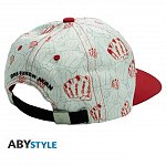Sapca ONE PUNCH MAN, Beige and Red, Punches