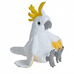 Plus Wild Republic - Papagal Cacadu Umbrelat Alb, 30 cm