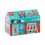 Puzzle Apli - Statie de pompieri, 24 piese