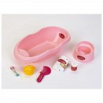 Accesorii papusa Klein Printesa Coralie - Set de baie cu accesorii